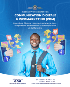 visuel graphique récapitulatif de la formation communication digitale webmarketing