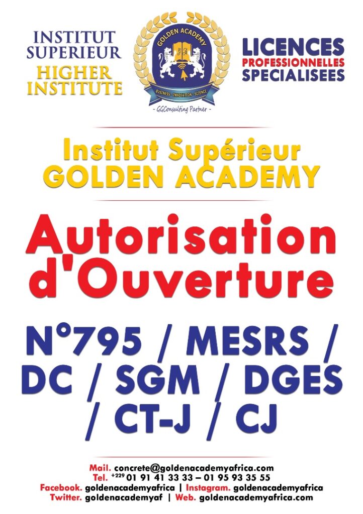 Contacter GOLDEN ACADEMY
